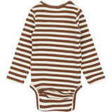 THE NEW Siblings Toffee Striped TNSBFro L_S Rib Body