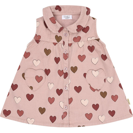 Hust & Claire Adobe Rose Katinka Fine Twill Old Hearts