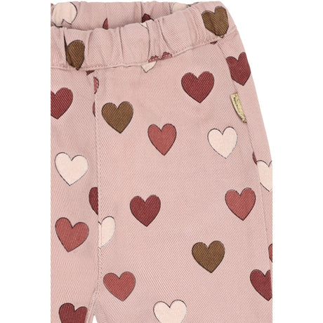 Hust & Claire Adobe Rose Trine Fine Twill Old Hearts