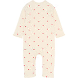 THE NEW Siblings Gardenia AOP Holiday L_S Heart Rib Jumpsuit