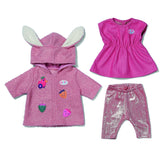 BABY Born Coat Set With Dress 43 Cm