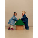 Angulus Berry/Berry Beginner TEX Boot with Heart Embroidery