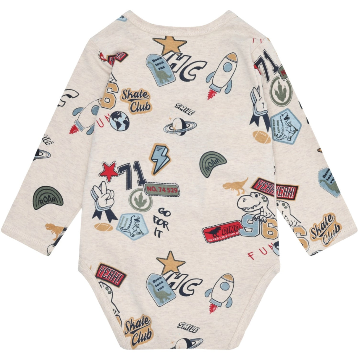 Hust & Claire Wheat Melange Buster Badges