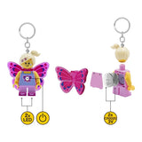 Euromic Lego® Iconic Butterfly Girl Keychain W/Led Light