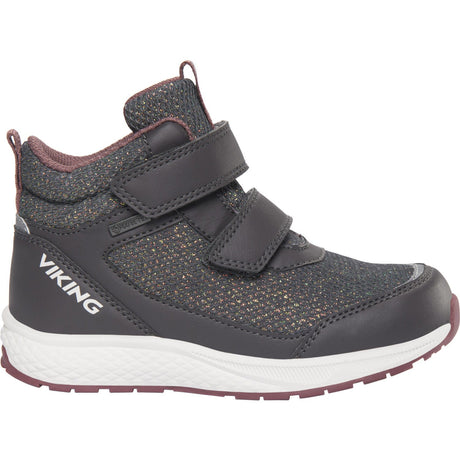 VIKING Charcoal Bouncy Glitter Mid GTX 2V