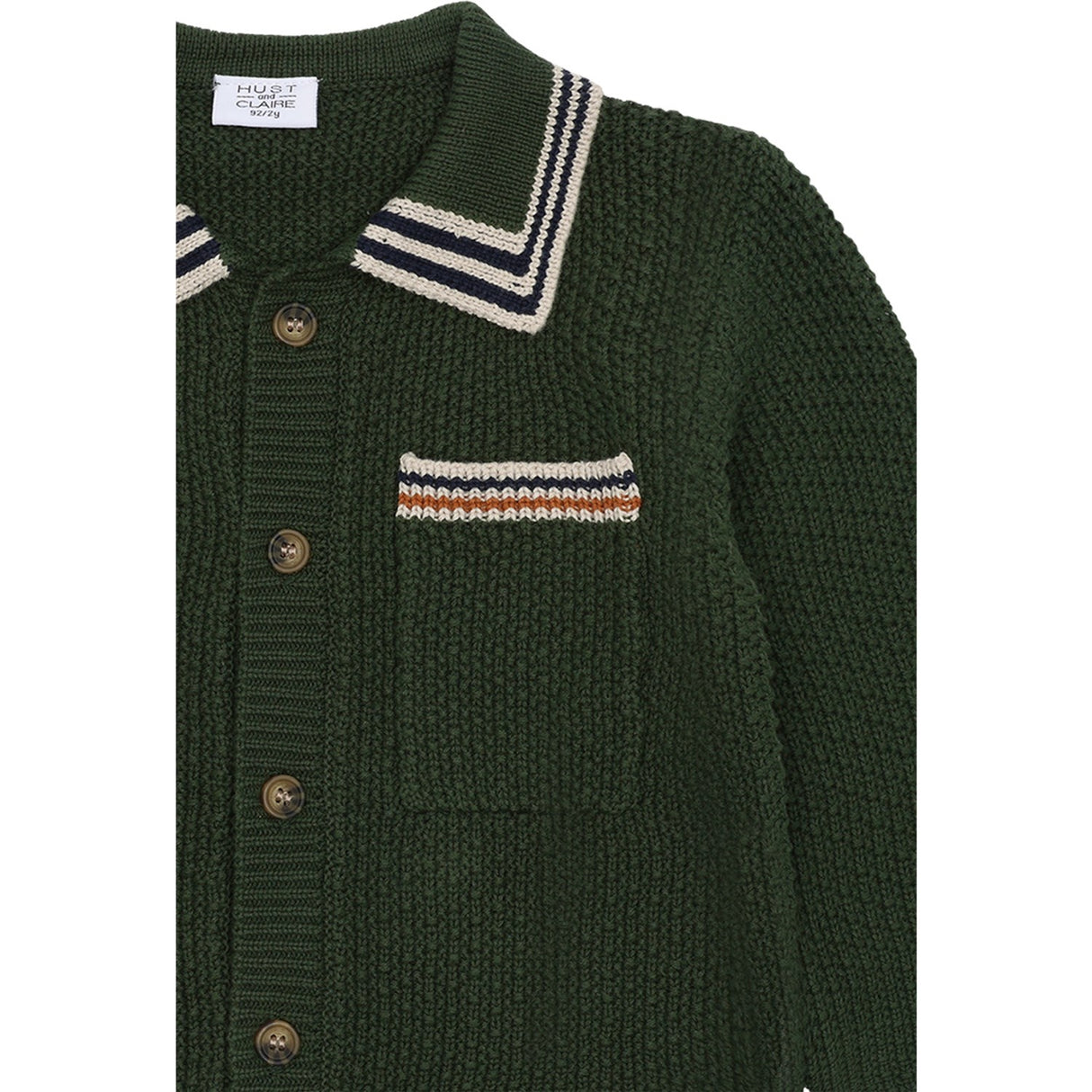 Hust & Claire Deep Ivy Pelle Polo Sport