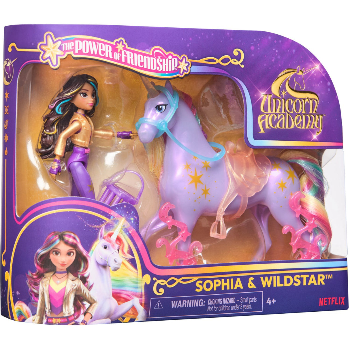 Unicorn Academy Uca Doll & Enhjørning V2 Sophia & Wildstar