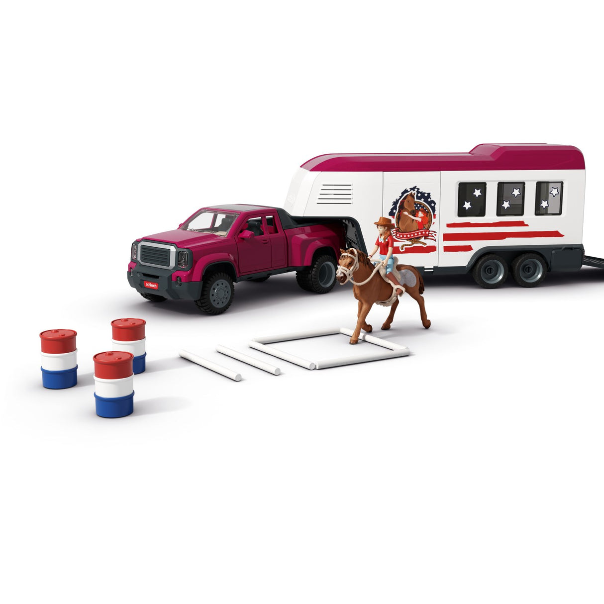 Schleich Lakeside Truck Og Trailer