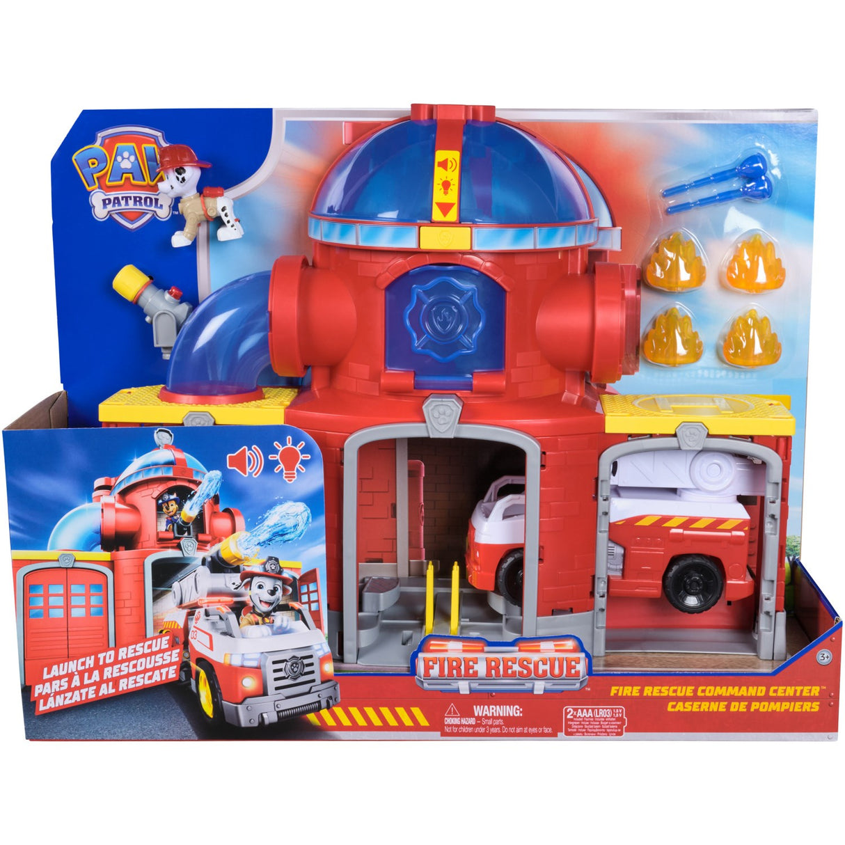 Paw Patrol Brandredning Brandstation Set