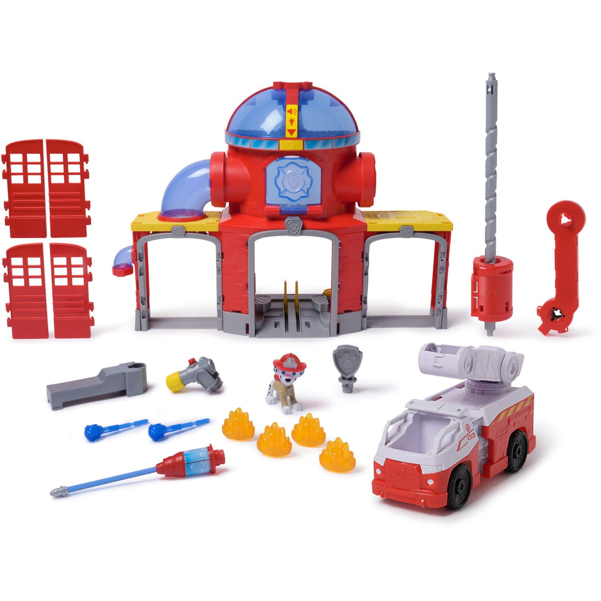Paw Patrol Brandredning Brandstation Set