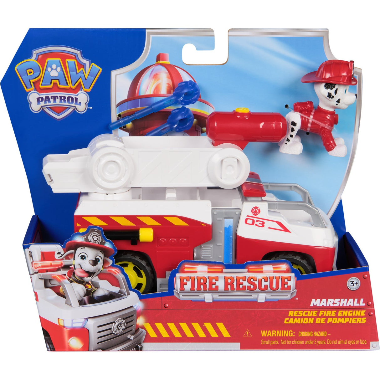 Paw Patrol Brandredning Vehicle Marshall
