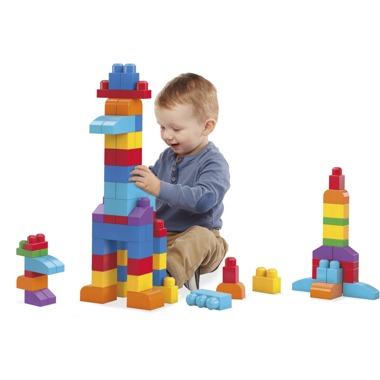 MEGA Bloks Stor First Builders-Pose With Byggeklodser