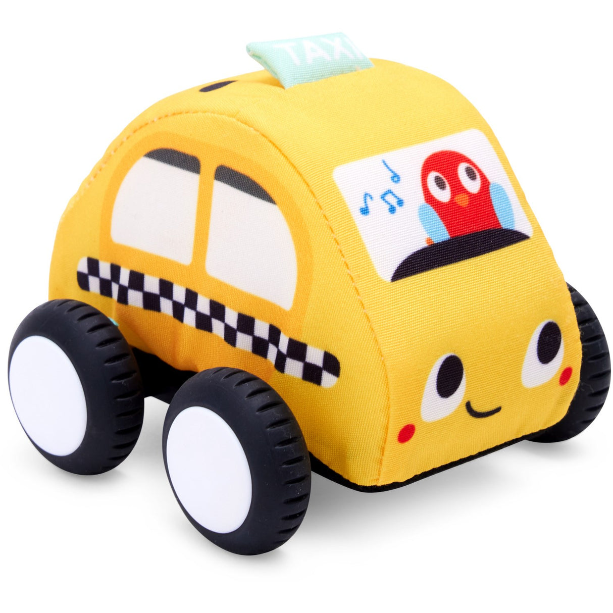 Hape Pull-Back Plush Bilsæt