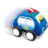 Hape Pull-Back Plush Bilsæt