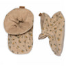 MELTON Apple Cinnamon Floral Textile Slippers