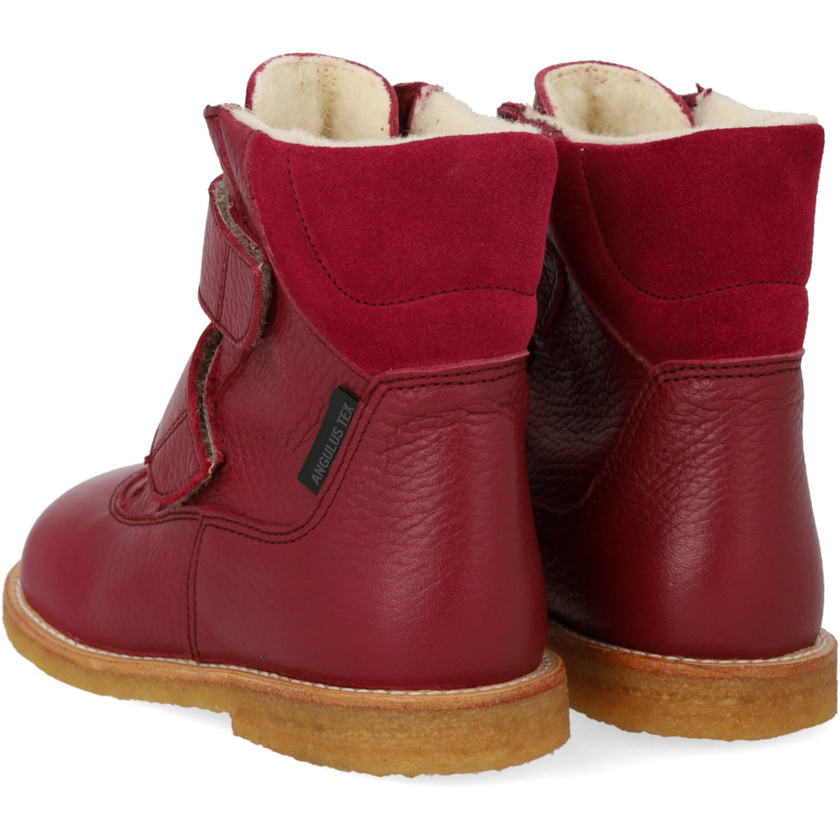 Angulus Berry/Berry TEX Boot with Velcro Closure