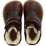 Angulus Dark Brown/Dark Brown TEX Boot with Velcro Closure