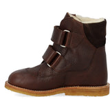 Angulus Dark Brown/Dark Brown TEX Boot with Velcro Closure