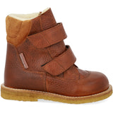 Angulus Cognac/Cognac TEX Boot with Velcro Closure