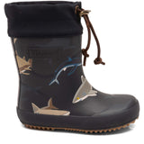 Bisgaard Deep Blue Shark Thermo Rubber Boot