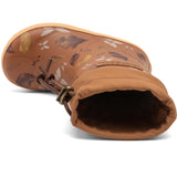 Bisgaard Fallen Leaf Brown Thermo Rubber Boot