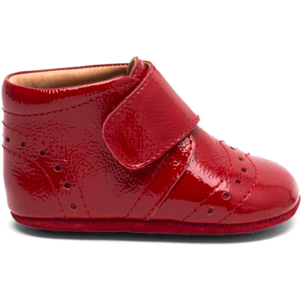 Bisgaard Red Patent Petit Home Shoe