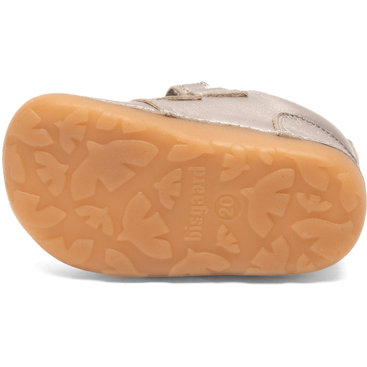 Bisgaard Gold Barefoot Carter First Shoe