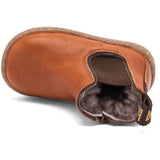 Bisgaard Cognac Phillip Lamb First Step Shoe