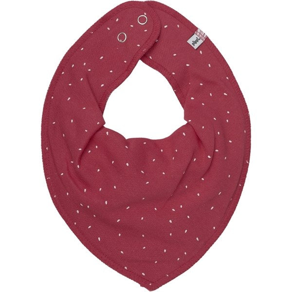 Pippi Bandana Bib True Red 5