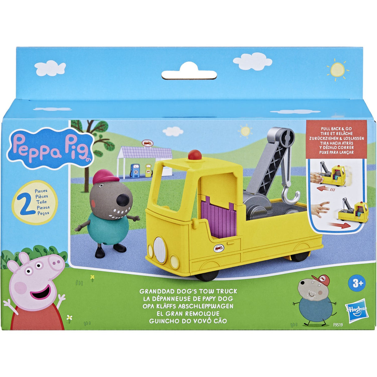 Peppa Pig Granddad Dogs Tow Truck