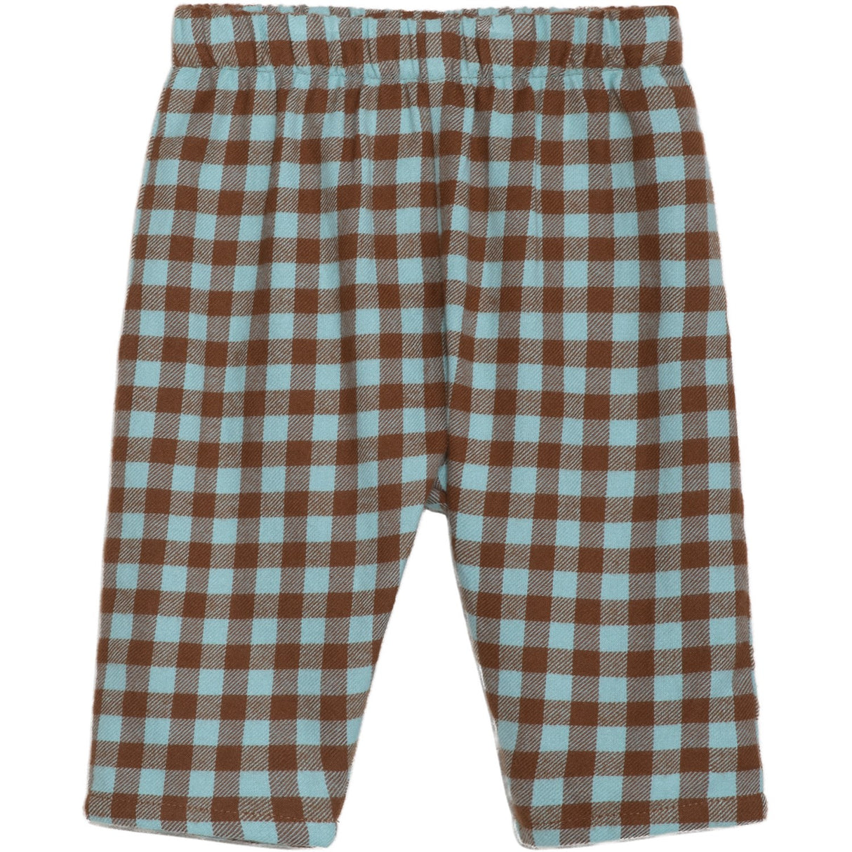 Serendipity Coffee Checks Baby Brushed Pants
