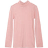 Serendipity Coral Turtleneck Blouse