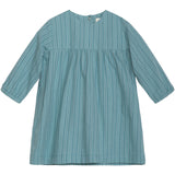 Serendipity Mineral Stripe Baby Puff Dress