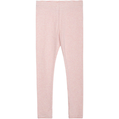 Serendipity Coral/Offwhite Leggings Stripe