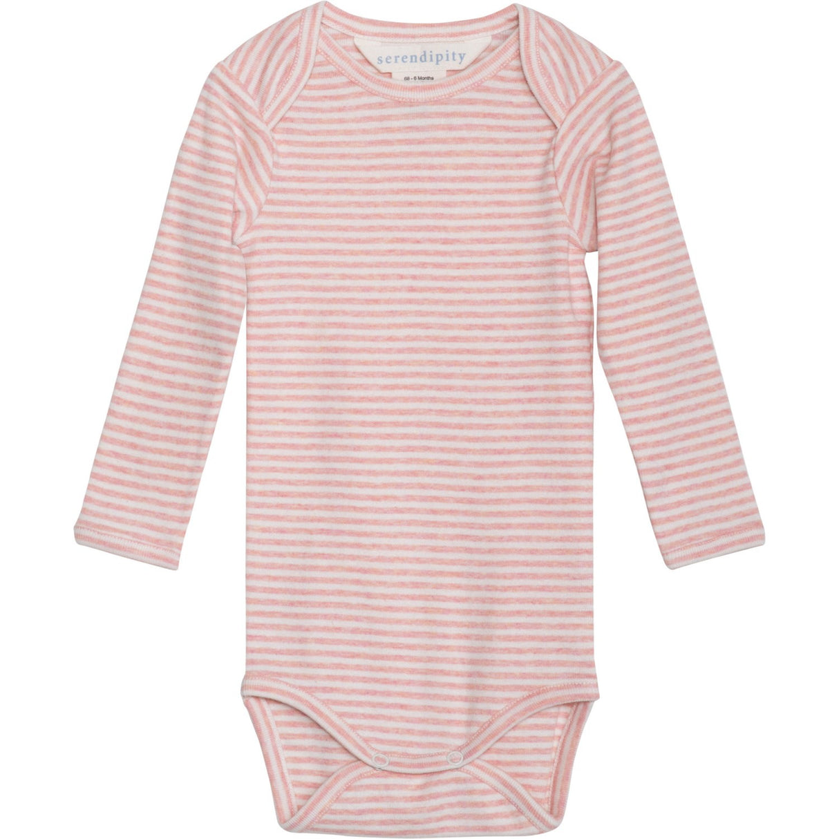Serendipity Coral/Offwhite Baby Body Stripe