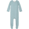 Serendipity Nile/Offwhite Baby Suit Stripe