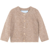 Serendipity Beige Baby Alpaca Suri Cardigan