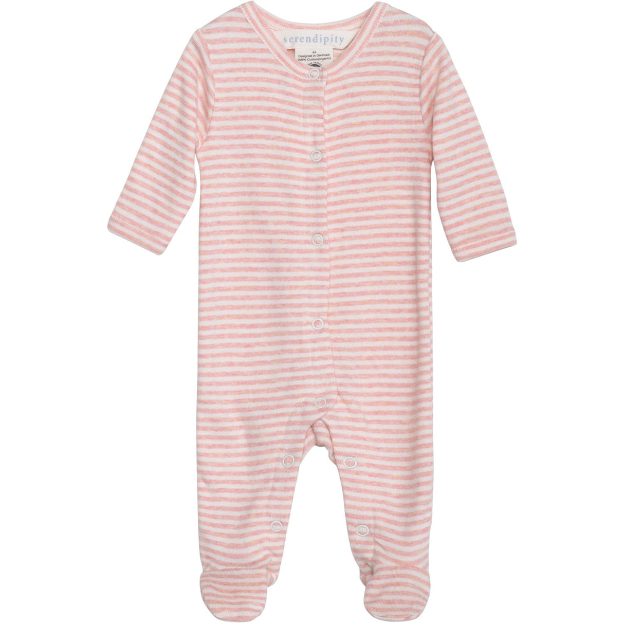 Serendipity Coral/Offwhite Newborn Suit