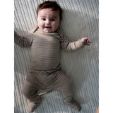 Serendipity Almond/Offwhite Baby Suit Stripe