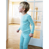 Serendipity Nile/Offwhite Slim Blouse Stripe