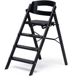 KAOS Black Klapp High Chair Oak