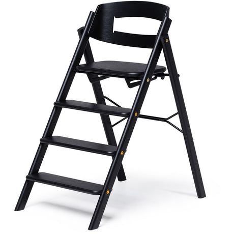 KAOS Black Klapp High Chair Oak