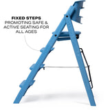 KAOS Swedish Blue Klapp High Chair Recycled