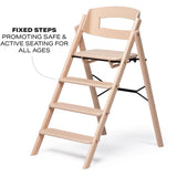 KAOS Natural Klapp High Chair Beech
