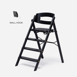 KAOS Black Klapp Wall Hook For Wooden + Recycled Chair