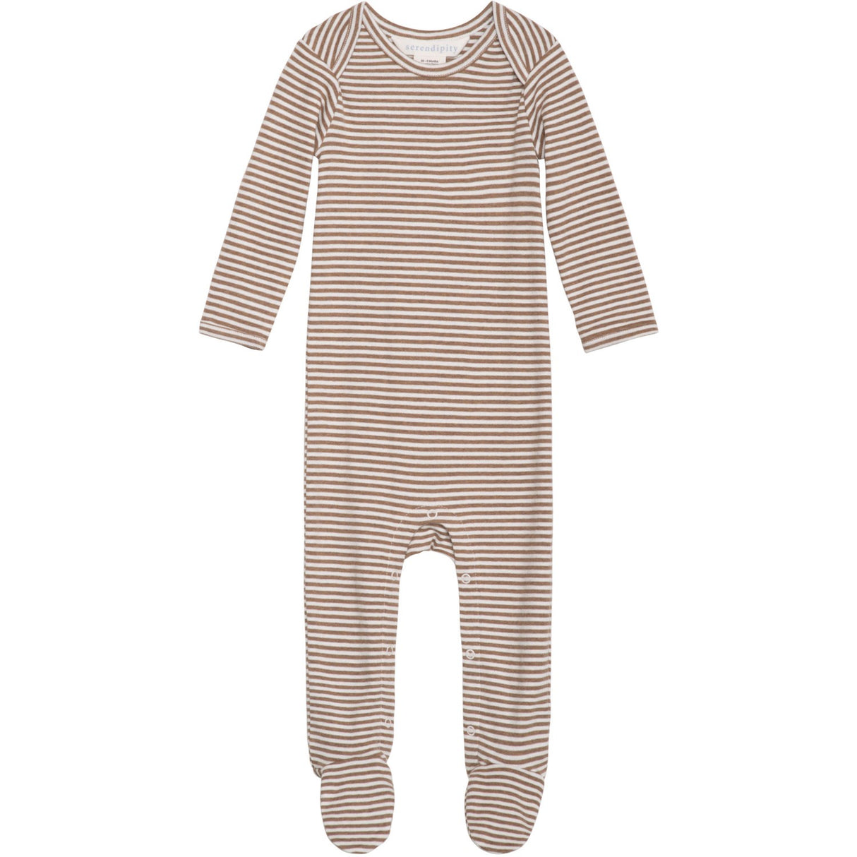 Serendipity Almond/Offwhite Baby Suit Stripe