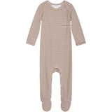 Serendipity Almond/Offwhite Baby Suit Stripe