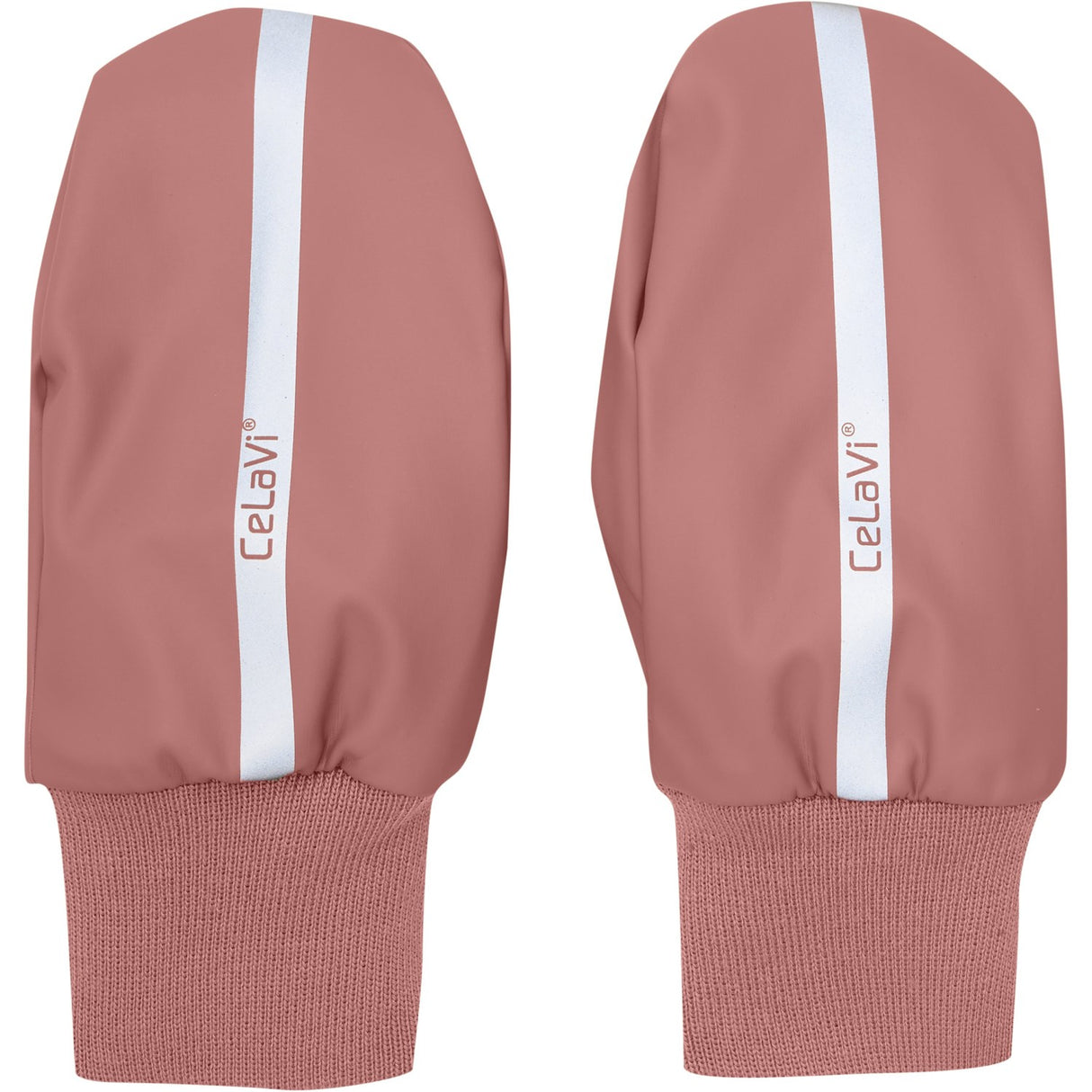CeLaVi Brick Dust Pu Padded Mittens