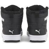 Puma Black Puma Rebound Joy Fur Jr Boot