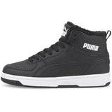 Puma Black Puma Rebound Joy Fur Jr Boot